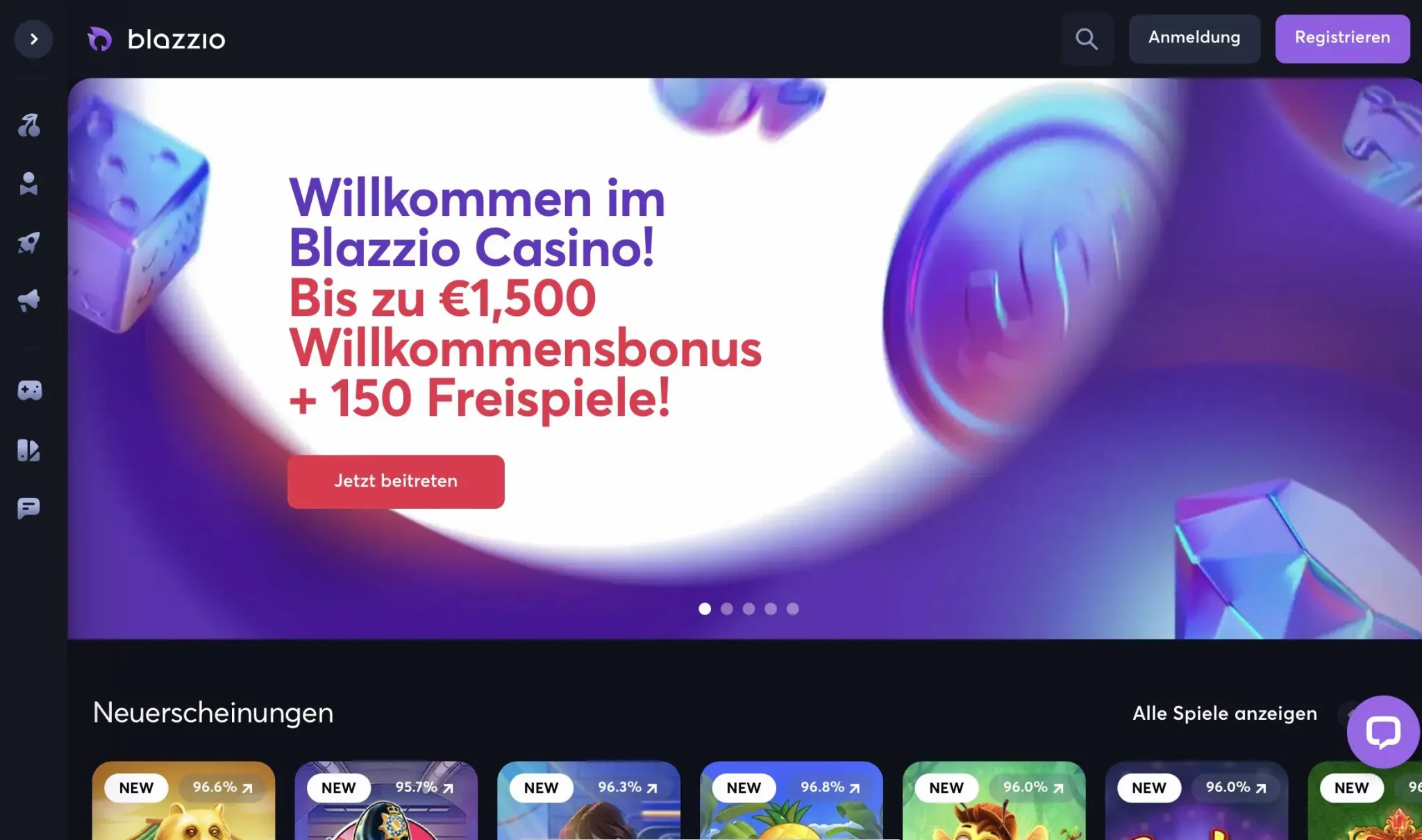 blazzio willkommenbonus