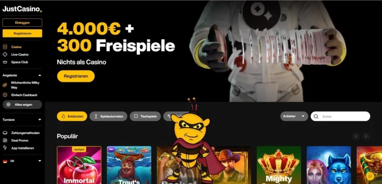 Just Casino Erfahrungsbericht