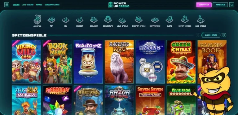 PowerUp Casino Spielautomaten 