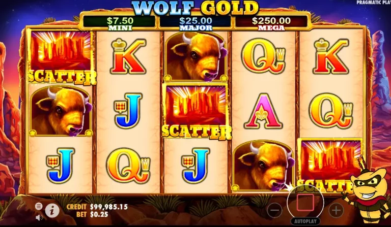 Wolf Gold im Echtgeld Modus
