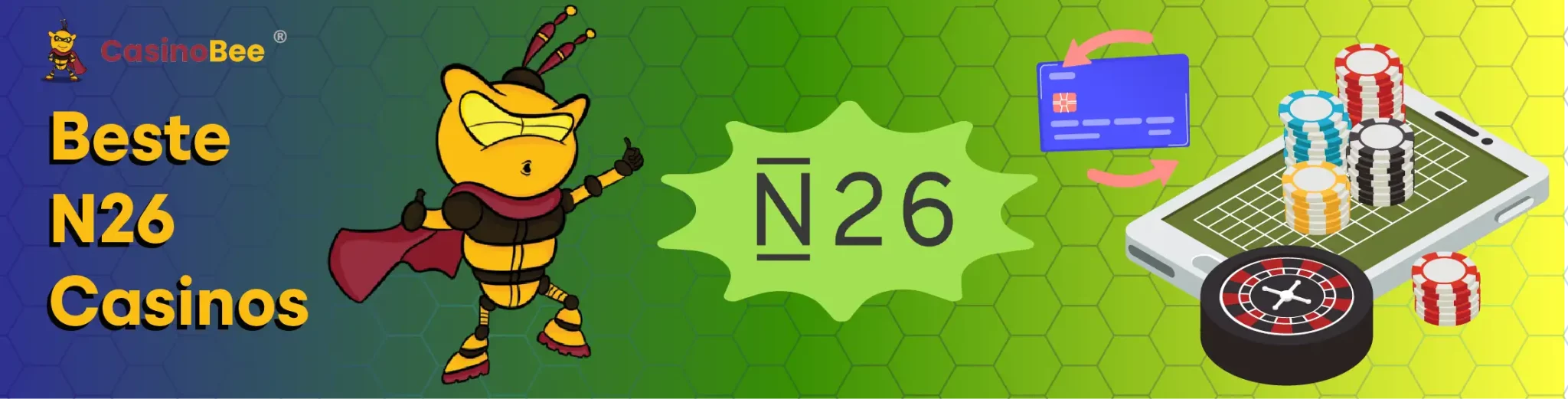 N26 Online Casinos: Bezahlen mit einer virtuellen Bank!