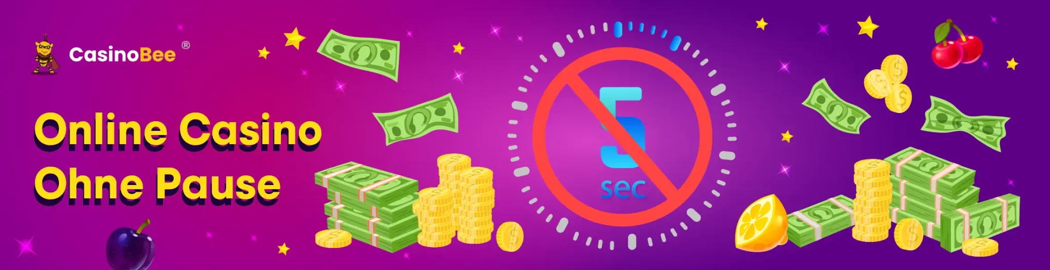 Was sind Online Casinos ohne 5 Sekunden Regel